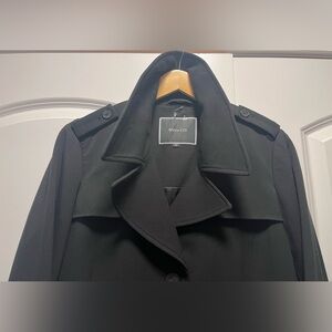 RW&CO. Black button front jacket, women’s size L, like new!